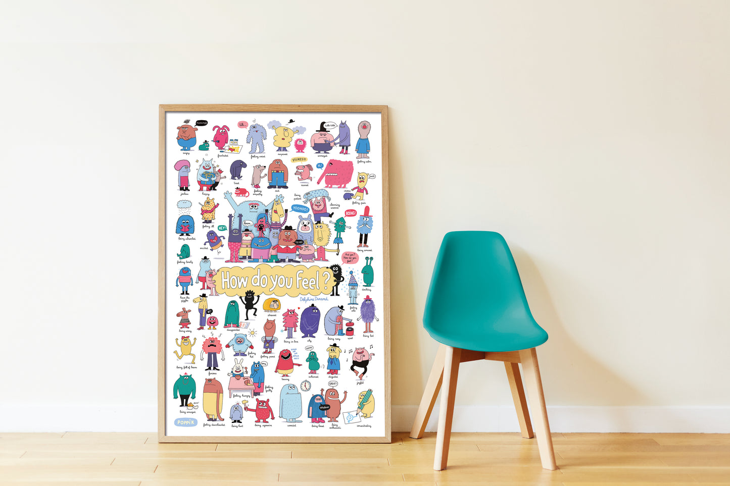 Poster sur les émotions (3-7 ans)