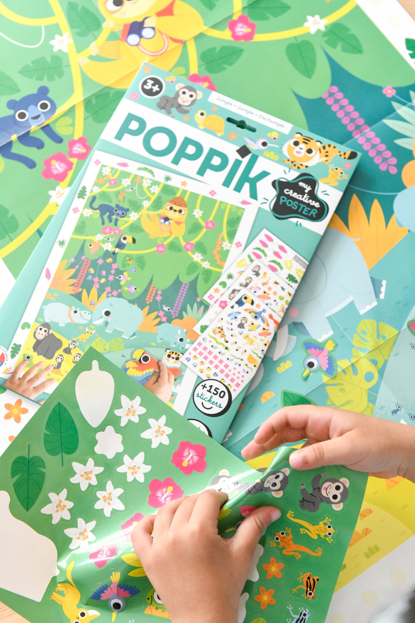Poster créatif la jungle (3-6 ans)