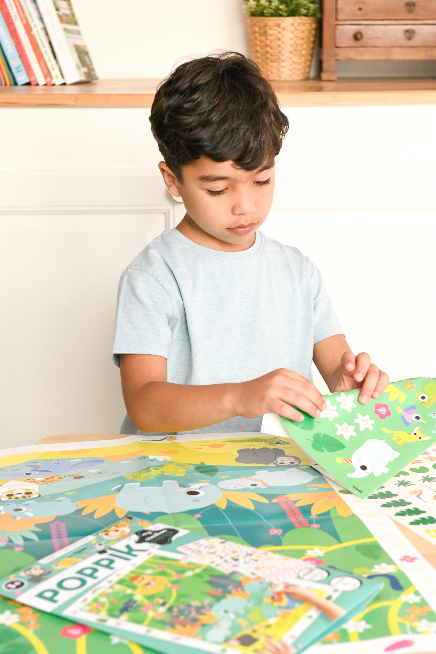 Poster créatif la jungle (3-6 ans)