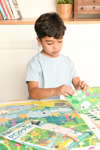 Poster créatif la jungle (3-6 ans)