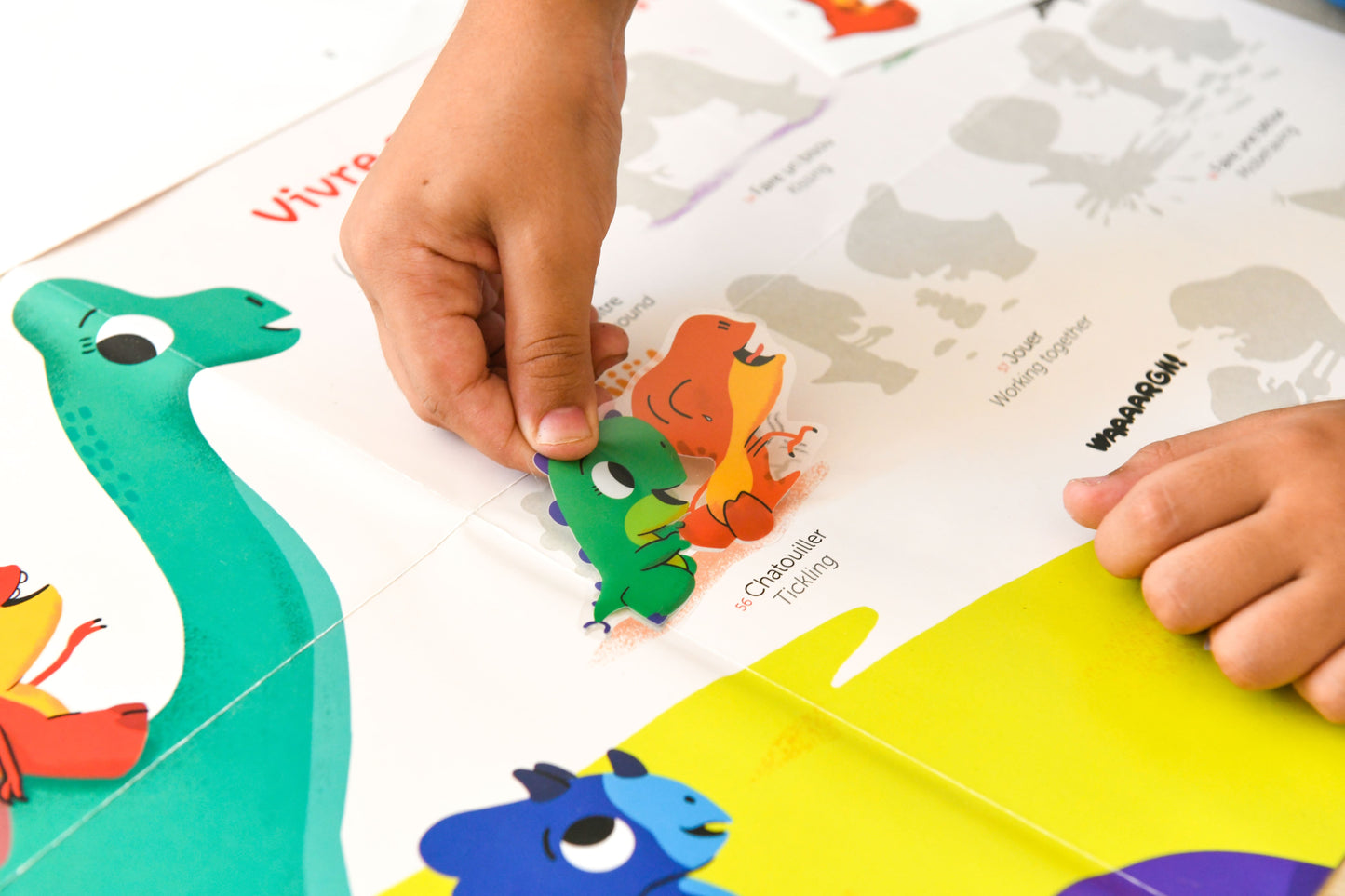 Poster mes premiers apprentissages avec Nino Dino (2 - 5 ans)