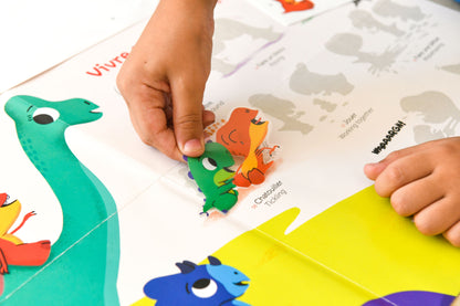 Poster mes premiers apprentissages avec Nino Dino (2 - 5 ans)