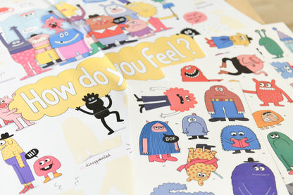 Poster sur les émotions (3-7 ans)